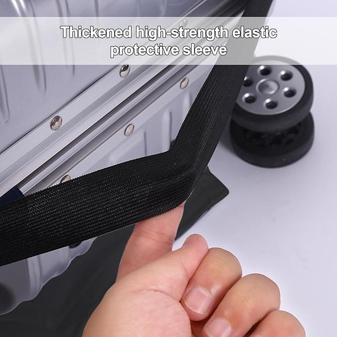 18-32 Inch Elastic Suitcase Cover, Reusable Washable Luggage Protector, 25-28 Inch