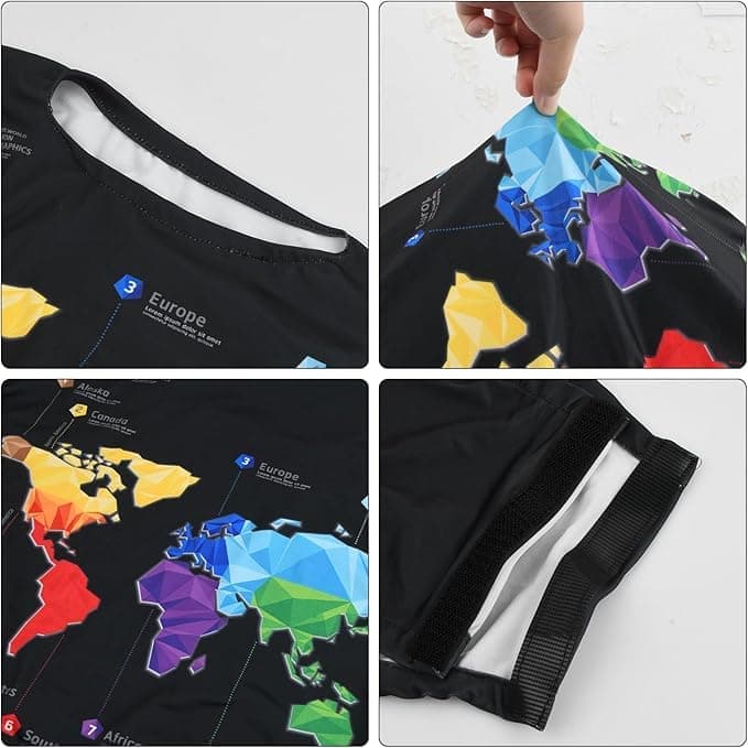 18-32 Inch Elastic Suitcase Cover Washable Luggage Protector Reusable Travel Protective, 18-20inch