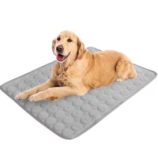 Cooling Mat for Dogs and Cats, 70x55cm, Breathable, Multiple Colors Available, Gray