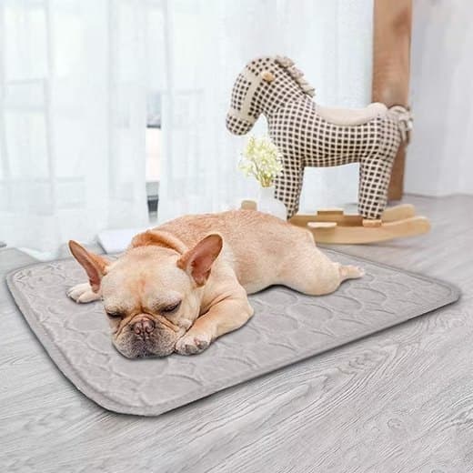 Cooling Mat for Dogs and Cats, 70x55cm, Breathable, Multiple Colors Available, Gray