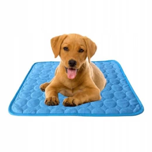 50×40cm Cooling Mat for Dogs and Cats, Breathable, Multiple Colors Available, Blue