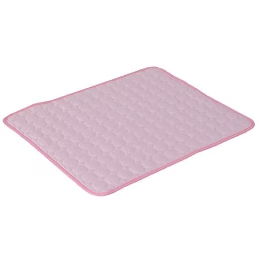 Cooling Mat for Dogs and Cats, 100×70cm, Pink, Breathable, Compatible with All Breeds