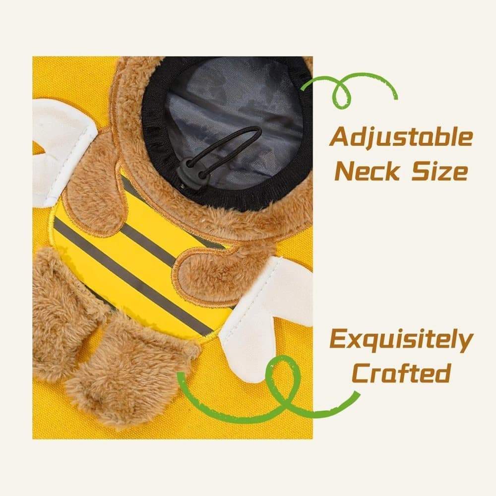 Portable Pet Shoulder Bag for Small Dogs and Cats, Hands-Free Side Opening, Cat Motif, Ideal for Outdoor Travel, 44x44cm, Yellow