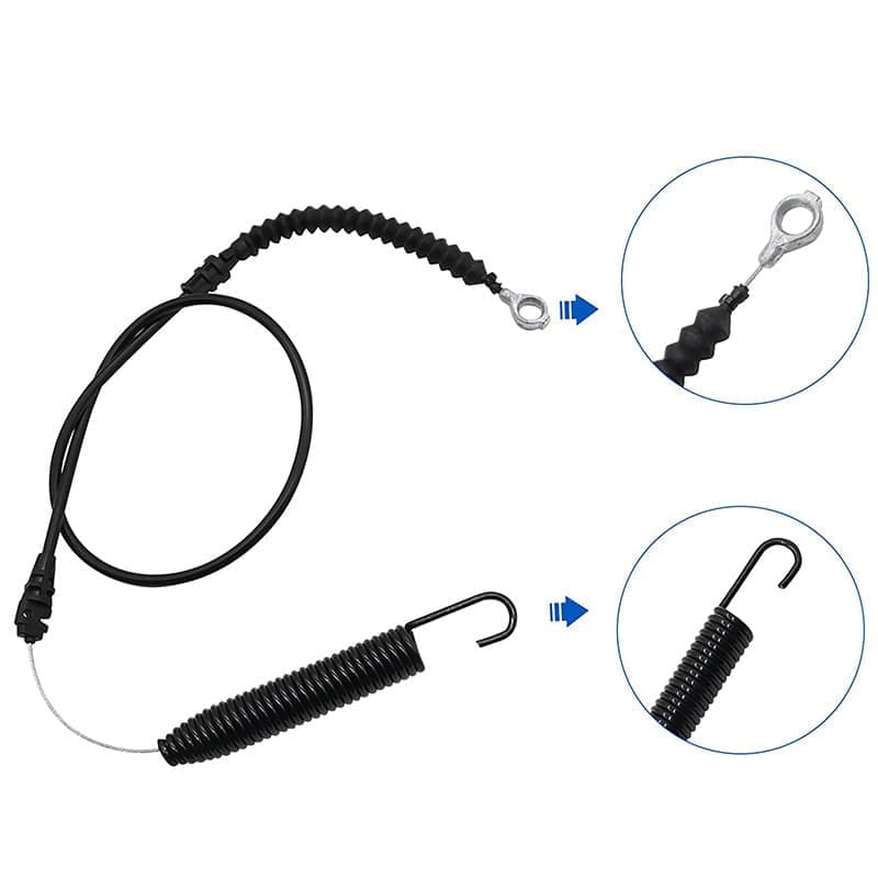 1 Replacement Lawn Mower Blade Cable for MTD Craftsman Yard-Man Troy-Bilt Murray, OEM 946-05124A 946-05124