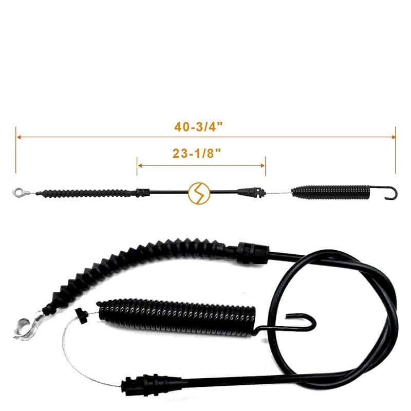 1 Replacement Lawn Mower Blade Cable for MTD Craftsman Yard-Man Troy-Bilt Murray, OEM 946-05124A 946-05124