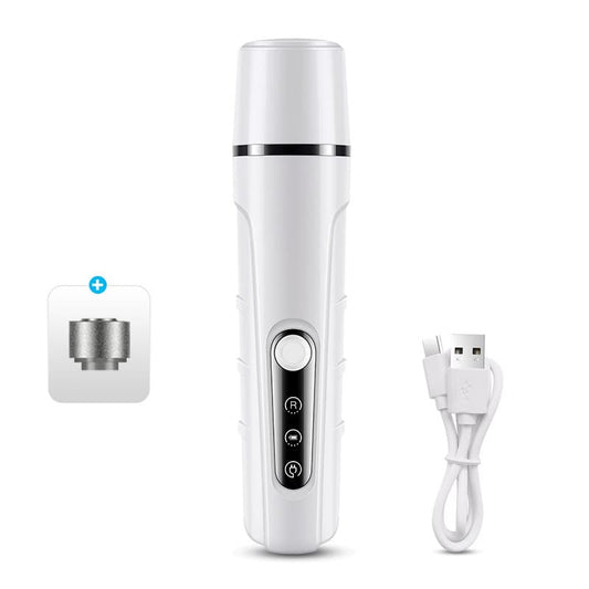 Electric Nail Clippers for Dogs and Cats with LED Light, Low Noise Pet Nail Trimmer, Compatible with All Breeds, SZ1