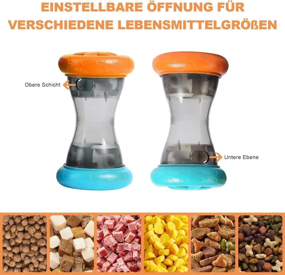 1 Pack Interactive Dog Toy Rolling Food Dispenser for Intelligence Training