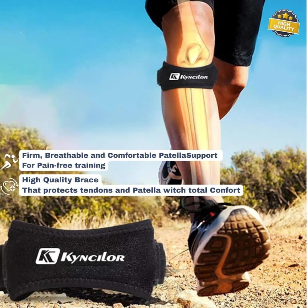 2 pcs Adjustable Knee Pads for Running, Compatible with Most Brands