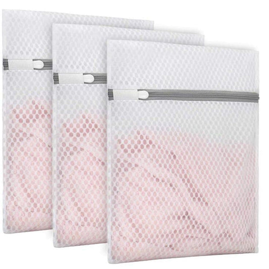 3-pack Laundry Bag for Washing Machine and Dryer, Small, Compatible with Travel Laundry Net