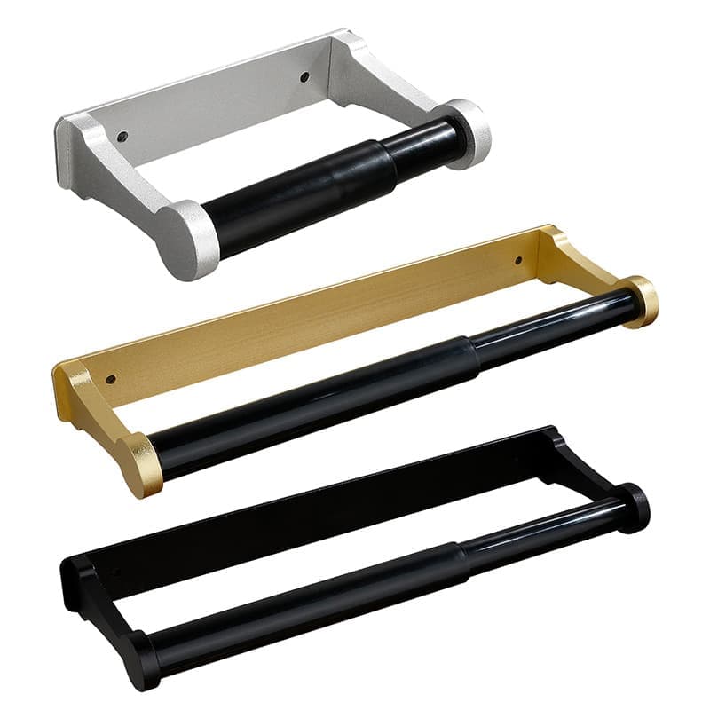 Self-Adhesive Paper Towel Holder, No Drilling Required, Aluminum, Silver, 16x9.8cm, for Kitchen and Bathroom