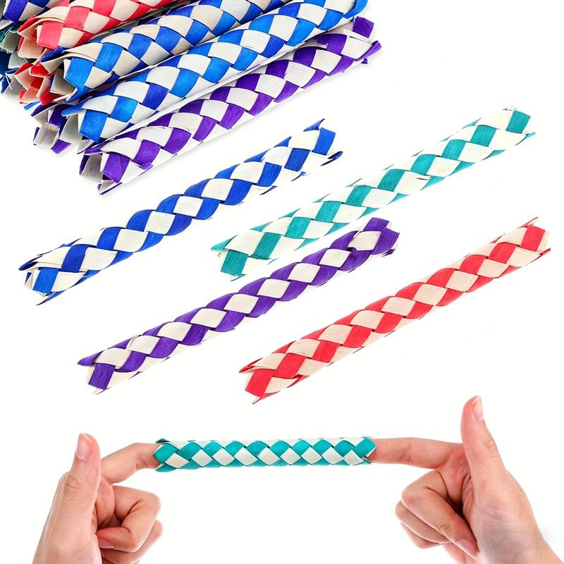 Bird Toy (Paper) Size: 150mm*15mm Color: Purple/White for Parrots (10pc)