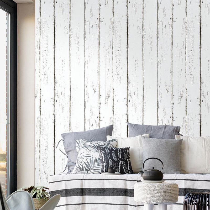 Self Adhesive Vinyl Wallpaper For Furniture Countertop Nordic white maple wood grain Pattern Decorative Sticker,0.45*6M