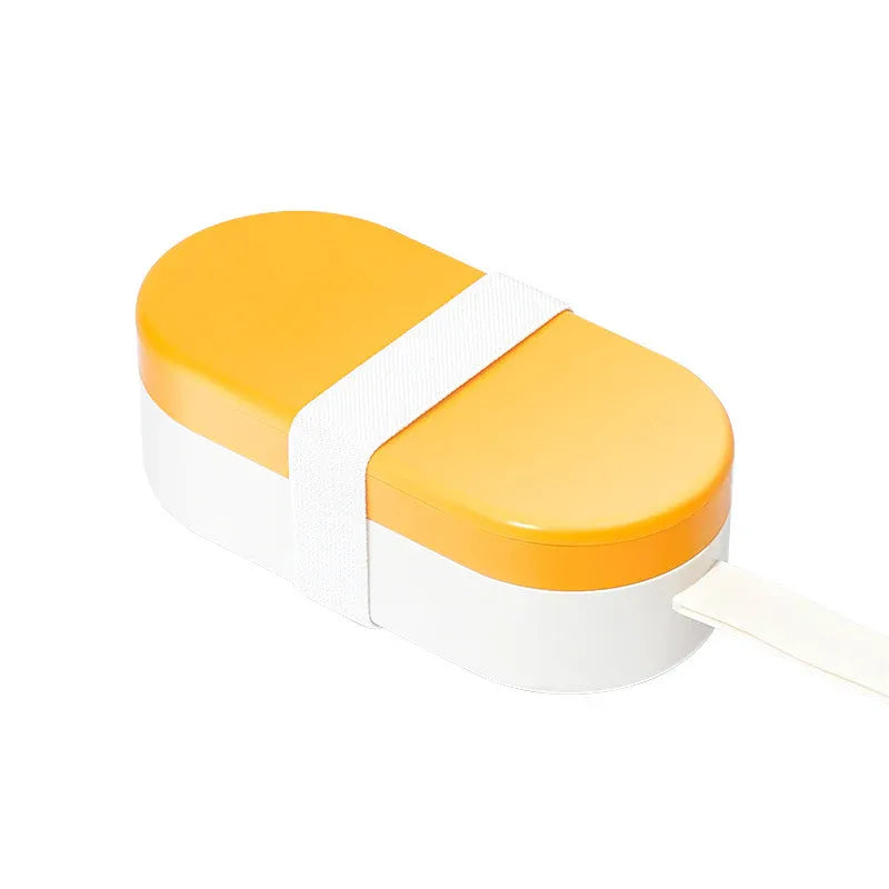 Dog Water Container and Feeder Picnic Accessory, Yellow and White