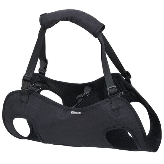 Dog Support Harness Oxford Cloth Mobility Assistance Strap, Black,S
