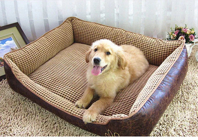 Dog Bed Suede Cotton Kennel, 1 Style, 50 x 40 x 20 cm