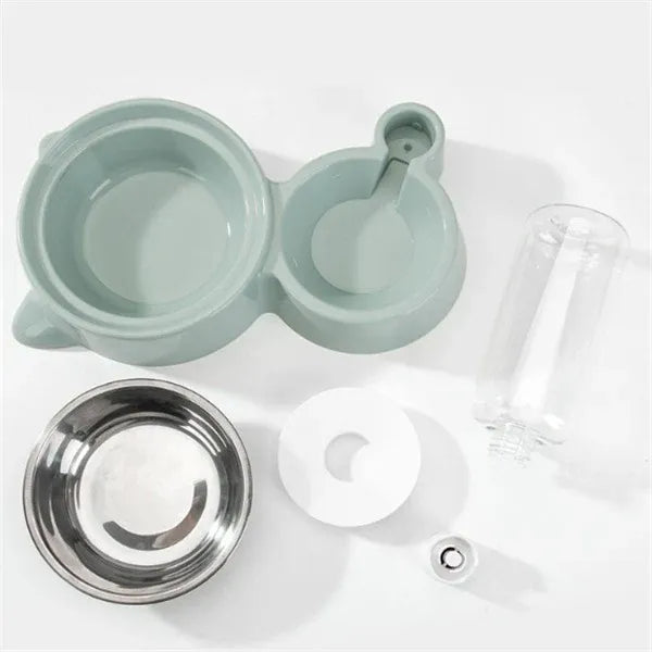 Automatic Dog Water Refill Bowl, Model A, Blue