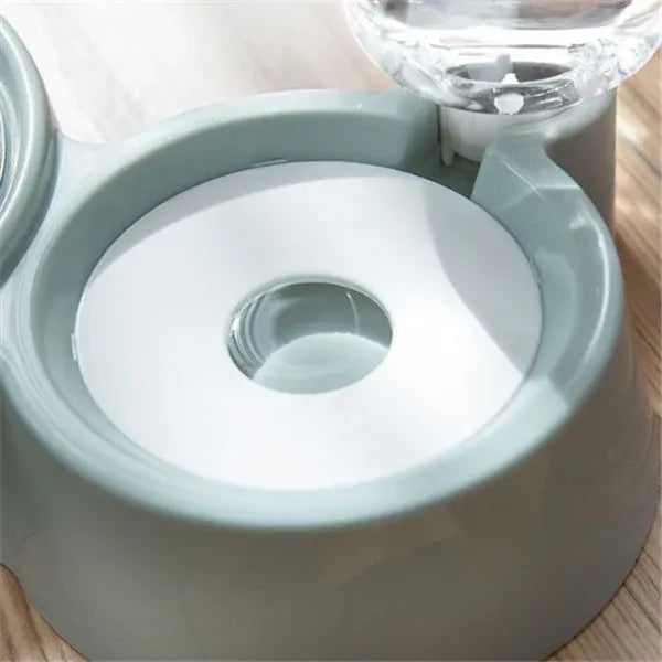 Automatic Dog Water Refill Bowl, Model A, Blue