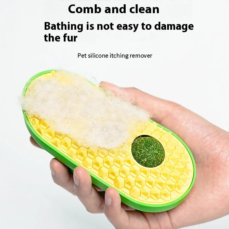 Cat Scratching Toy, Green, 14 x 6.5 cm