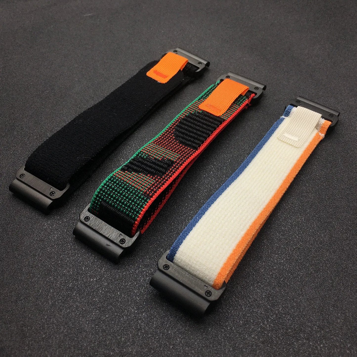 Nylon Watch Band Compatible with Garmin Fenix 7 7X 6X Pro Enduro Instinct Mk1 Epix Gen 2 A13,22mm