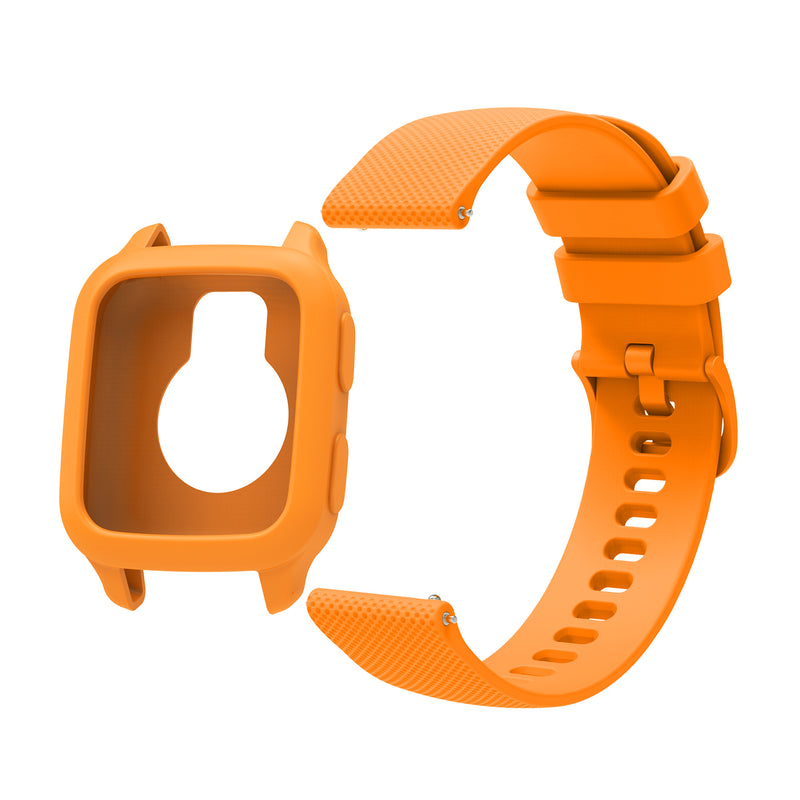 Garmin Venu Sq 2 Watch Strap with case -Yellow