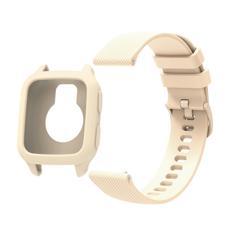 Garmin Venu Sq 2 Watch Strap with case -Beige