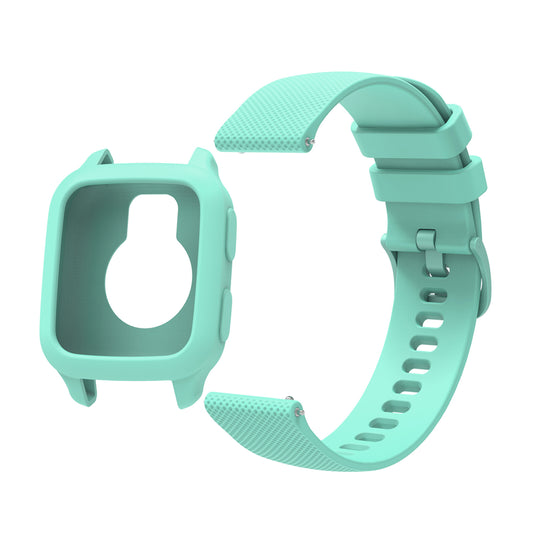 Garmin Venu Sq 2 Watch Strap with case -Green