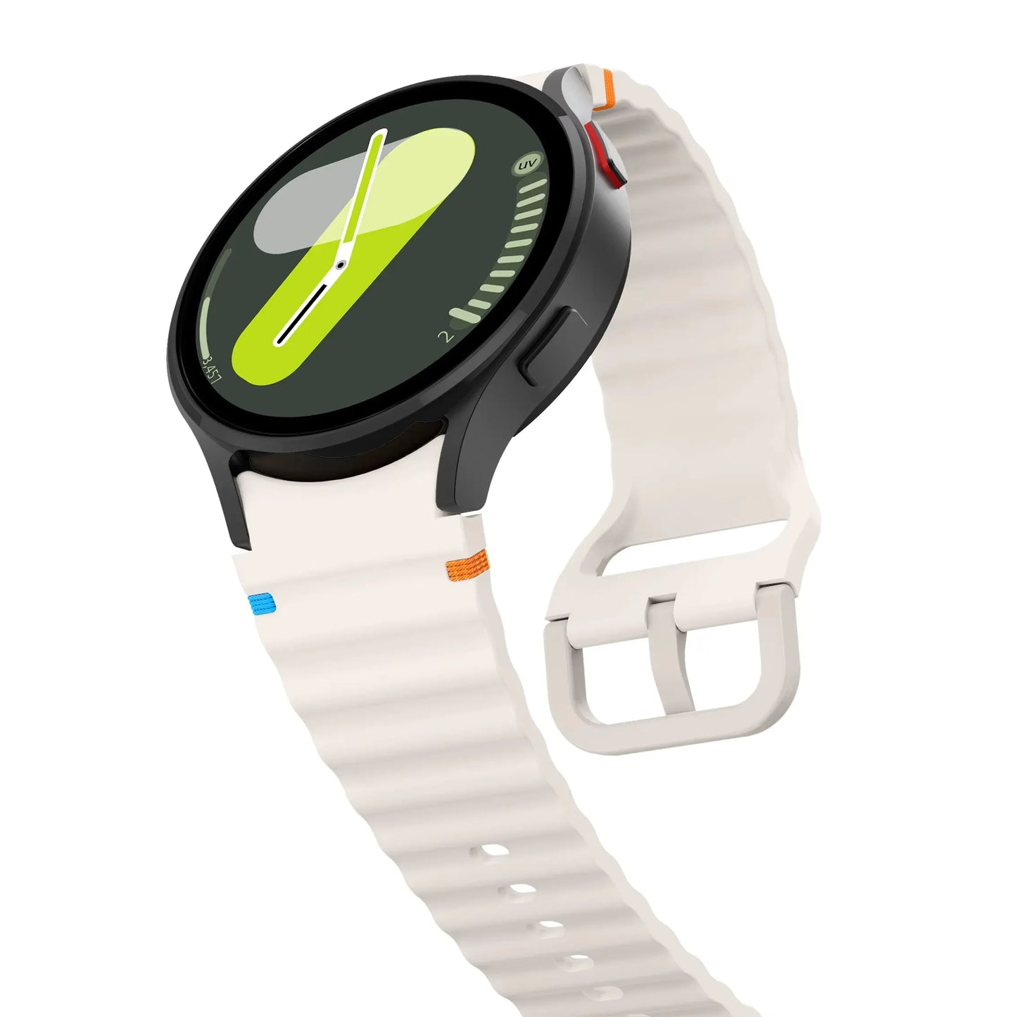 Silicone Watch Band Compatible with Samsung Galaxy Watch 7 Starlight, 40mm 44mm