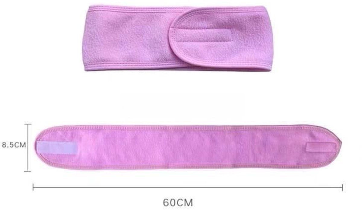 9-Pack Double-Layer Makeup Headbands, White, Grey and Black Stretch Hairbands for Skincare and Yoga