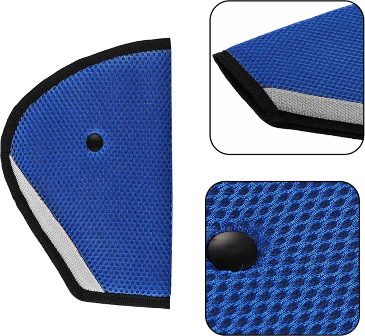 Car Seatbelt Cover | Child Seatbelt Protector | Child Seatbelt Cushion | Seatbelt Tensioner | Child Safety | Blue