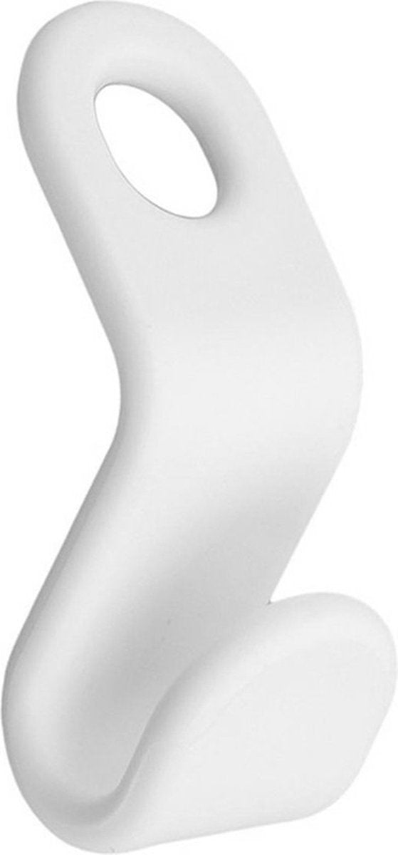 Clothes Hanger Hooks | Clothes Hanger Hook | Clothes Hook for | Coat Rack Hook | White | 5 Pieces