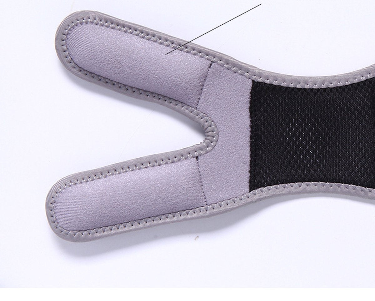 Double Patella Knee Brace | Patella Strap | Knee Support | Knee Protector | Knee Tendon Strap | Knee Bandage | Adjustable | 1 Piece | Black