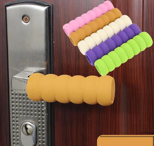 Foam Door Stopper | Wall Protector | Door Protection | Door Handle Protective Cover | Baby and Child Door Protector | Green