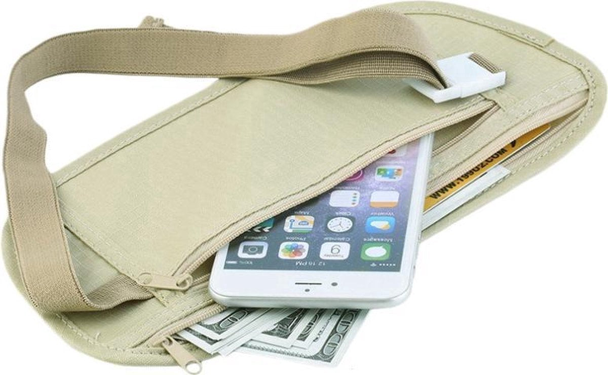 Money Belt | Undercover Money Belt | Waist Bag | Waist Bag | Pouch | Black