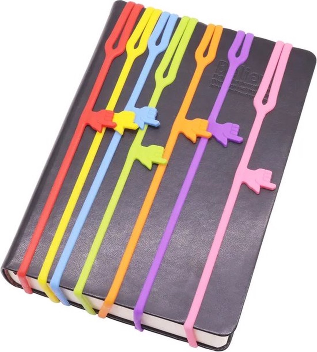 Elastic Hand-Shaped Bookmark | Bookmark | Bookmark Hand | Bookmark | Red