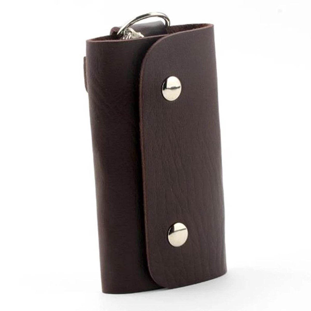 Key holder - Key wallet - Key organizer - Keychain - Leather - Brown