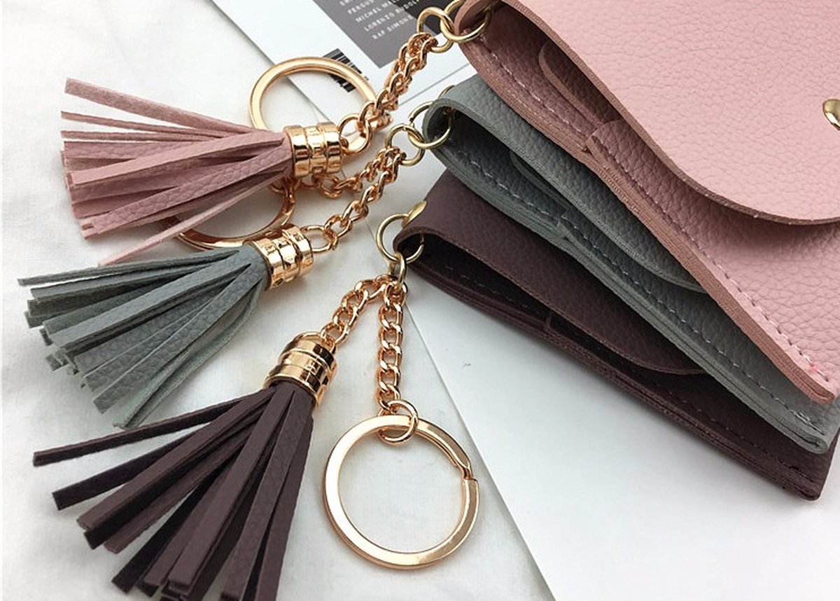 Wallet & Card Holder for 6 Cards | Credit Card Holder | With Cash Compartment | Card Holder | Wallet | PU Leather | Grey