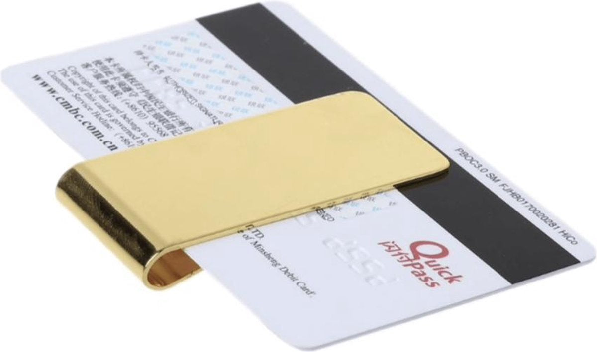 Money clip Gold-colored Knuckle 7cm by 2.5cm