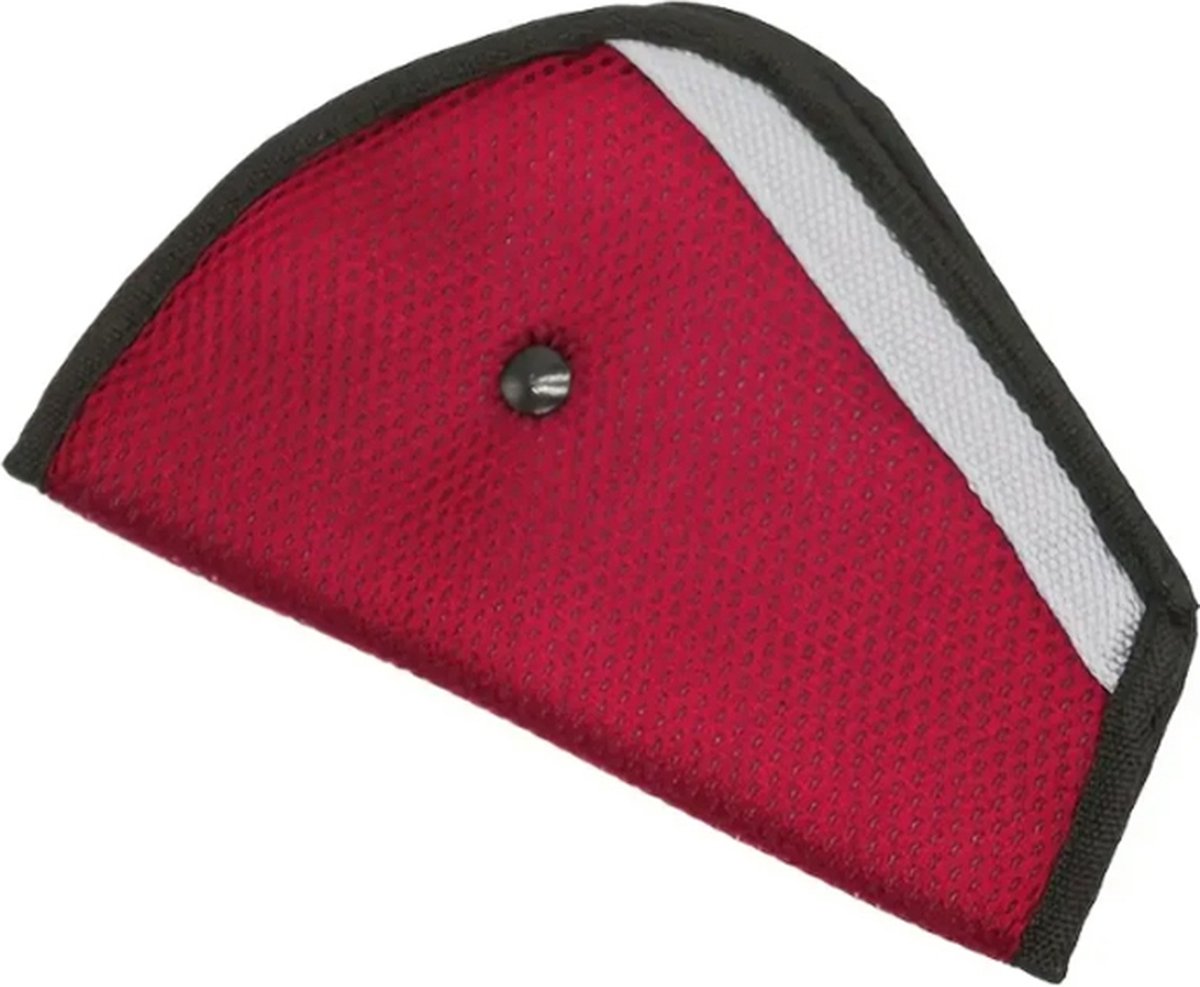 Car Seatbelt Cover | Child Seatbelt Protector | Child Seatbelt Cushion | Seatbelt Tensioner | Child Safety | Red