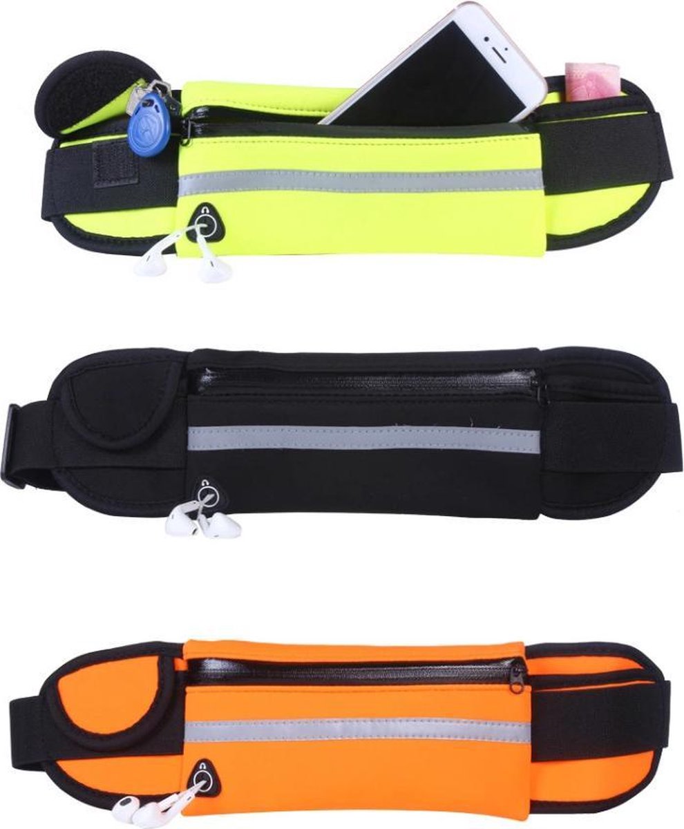 Waist bag - Sports - Fitness - Running - Adults - Neon yellow
