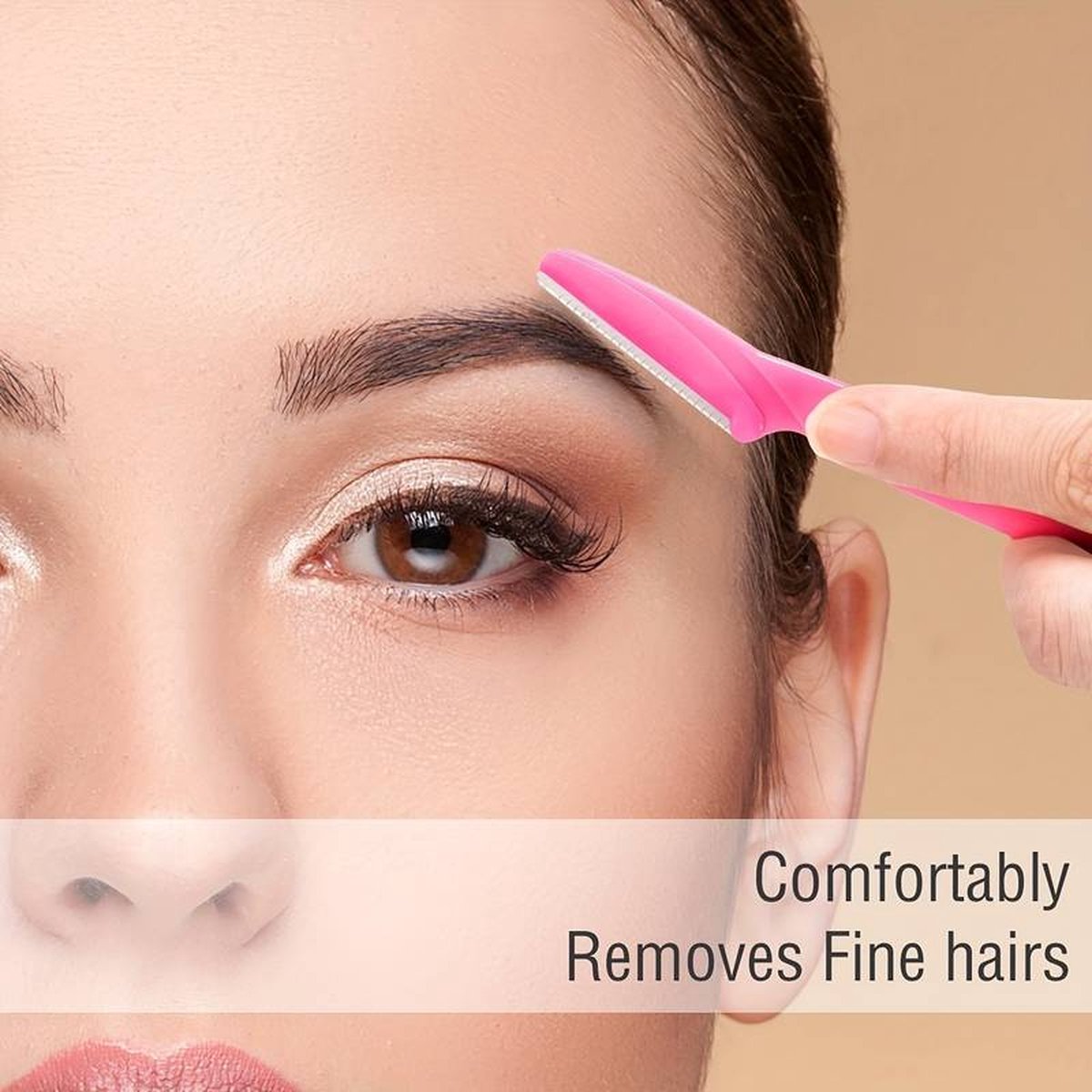 Eyebrow Scissors | Eyebrow Razor | Face Blade | Upper Lip Hair Removal | Hair Removal Blade | 3 Pieces