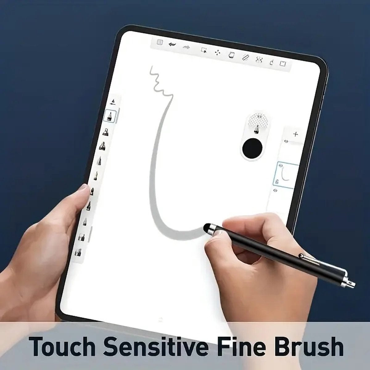 Stylus Pen | Capacitive Stylus Pen | Universal Stylus | Suitable for all smartphones and tablets | 1 piece | Gold