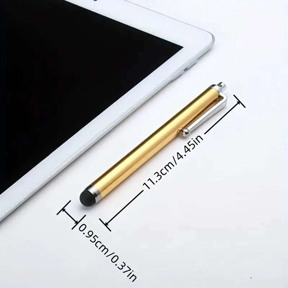 Stylus Pen | Capacitive Stylus Pen | Universal Stylus | Suitable for all smartphones and tablets | 1 piece | Gold
