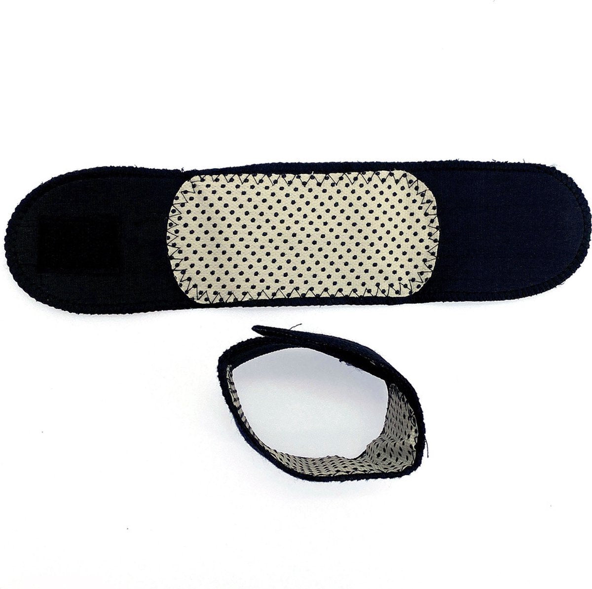 Magnetic Wrist Brace | Wrist Bandages with Tourmaline Stones | Brace with Heating | Natural Heating by Stones | 2 Pieces
