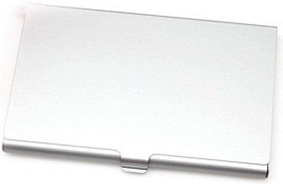 Aluminum Business Card Holder | Card Holder | Card Holder | Business Card Folder | Card Holder | Credit Card Holder | Silver