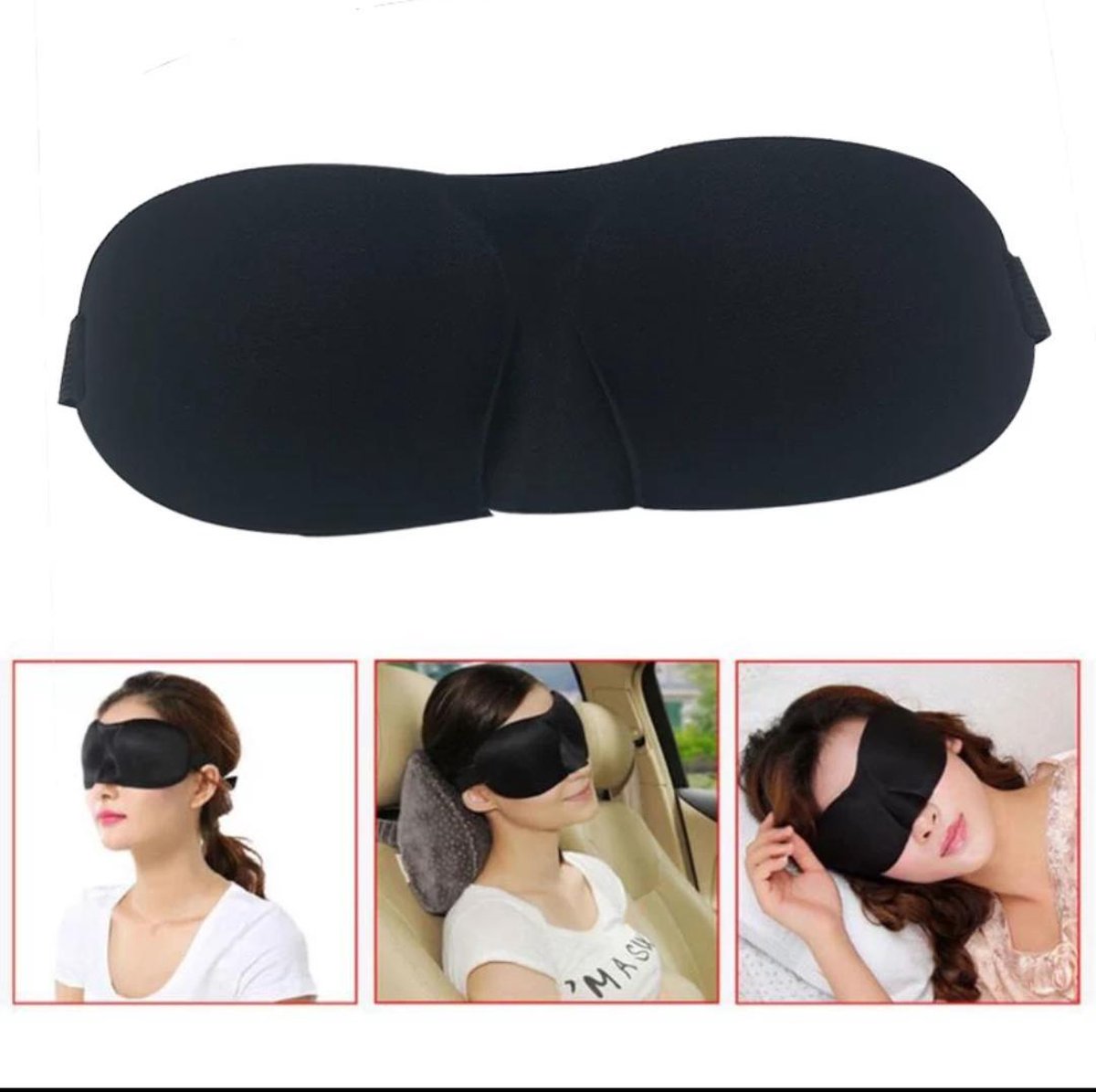 3D Sleep Mask (Comfortable, Soothing)