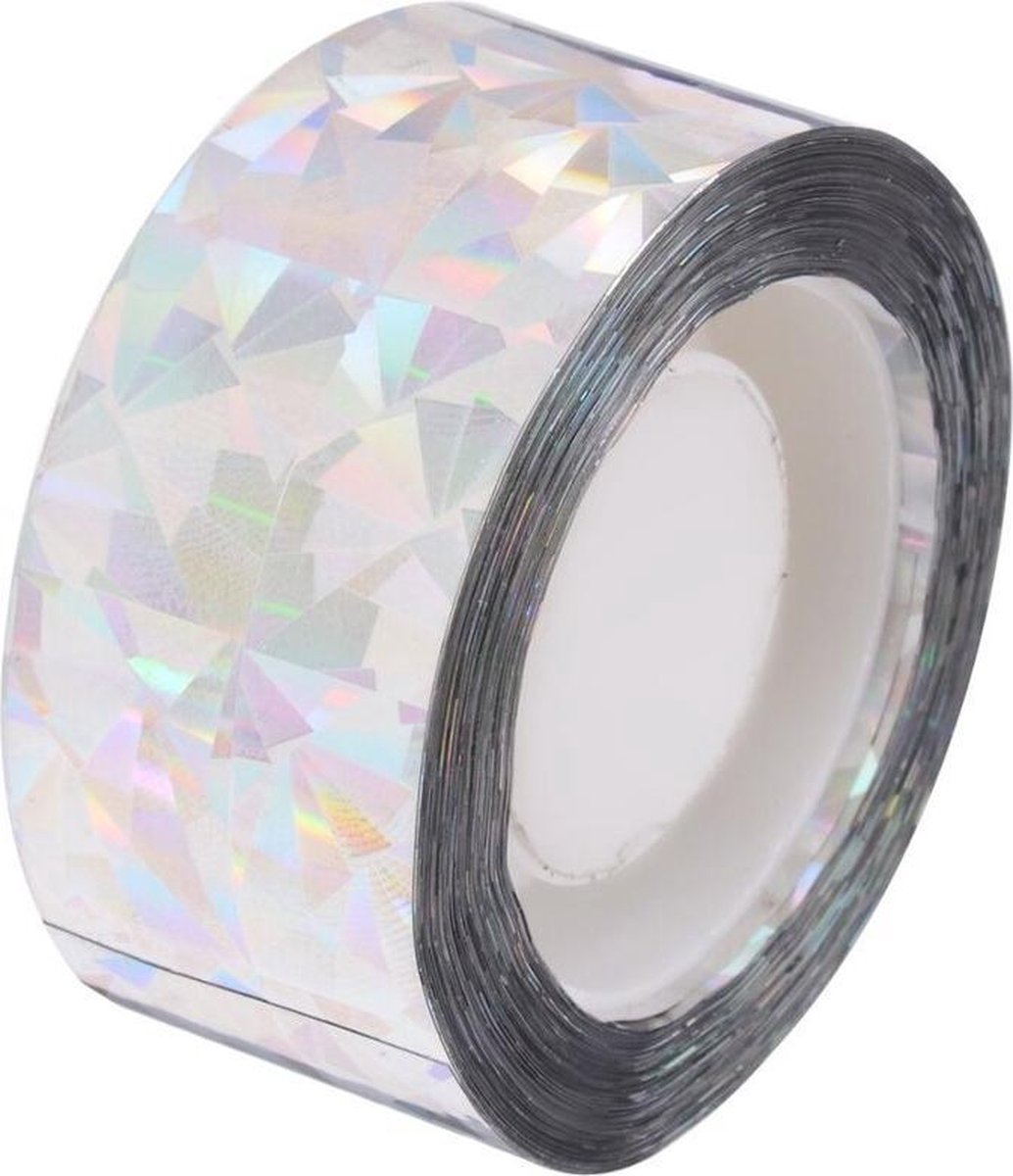 Luxury Anti-Bird Ribbon - Masking Tape - Window Screen - Decorative Tape - Bird Repeller - Multifunctional - 80 Meters