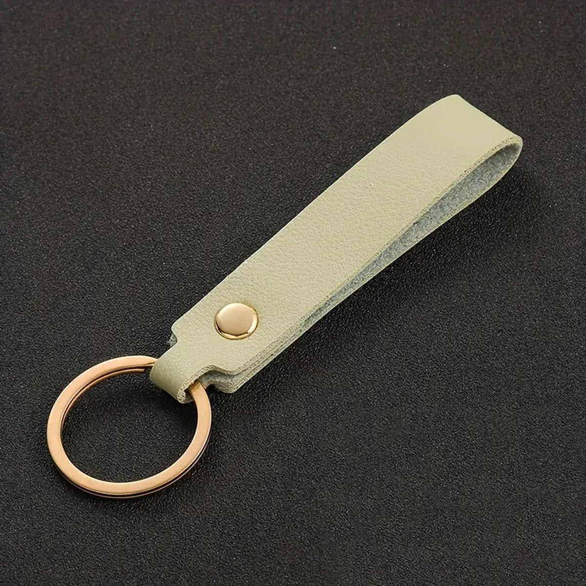 Keychain | Key Holder | PU Leather Keychain | Universal | Mint Green