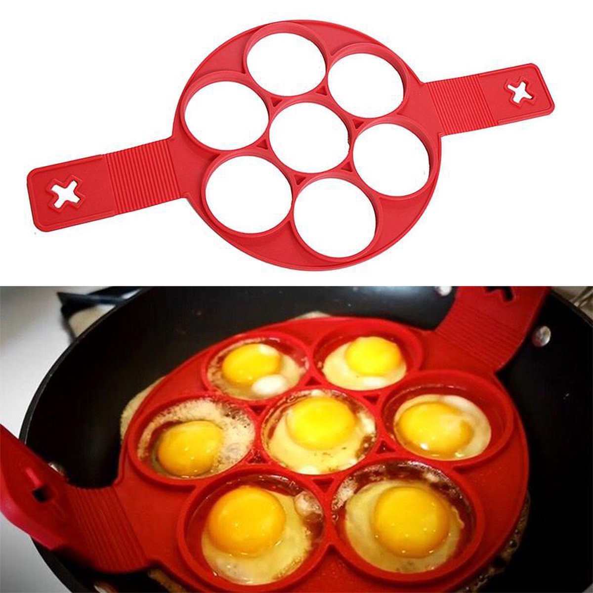 Silicone Pancake or Egg Baking Mold