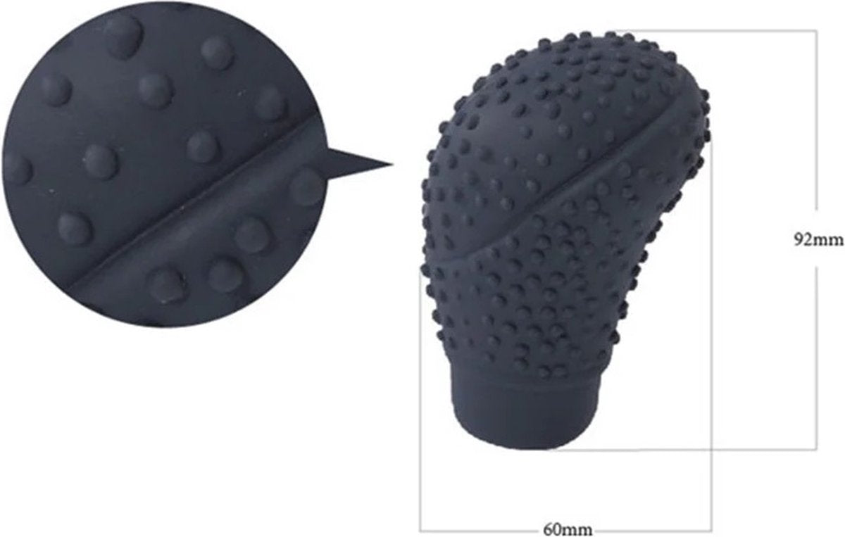 Silicone Gearbox Shift Cover | Shift Cover | Non-slip | Universal | Black