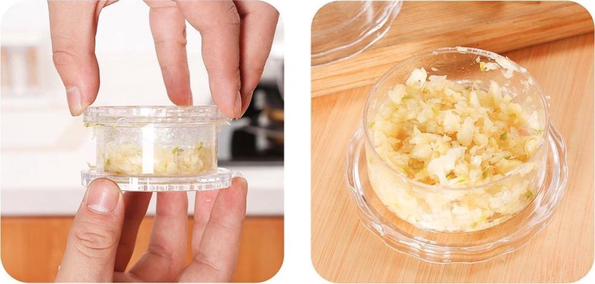 Garlic press